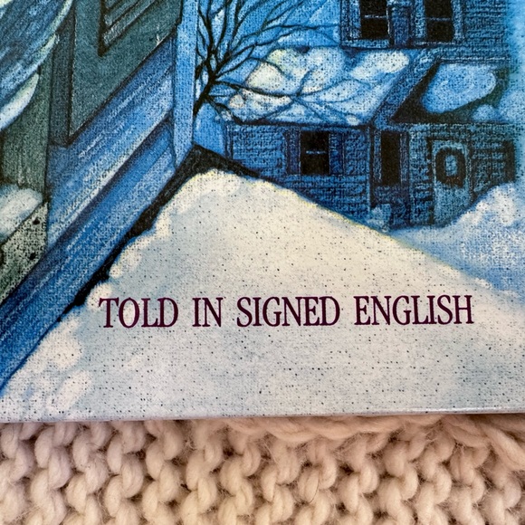 The Night Before Christmas book. Sign language. - Picture 6 of 10